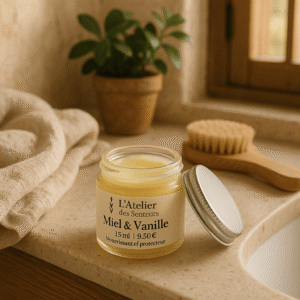Baume à lèvres "Miel & Vanille"